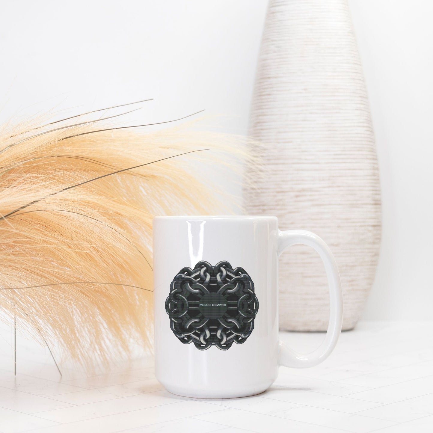 Morecheezwax Logo 15oz.Mug