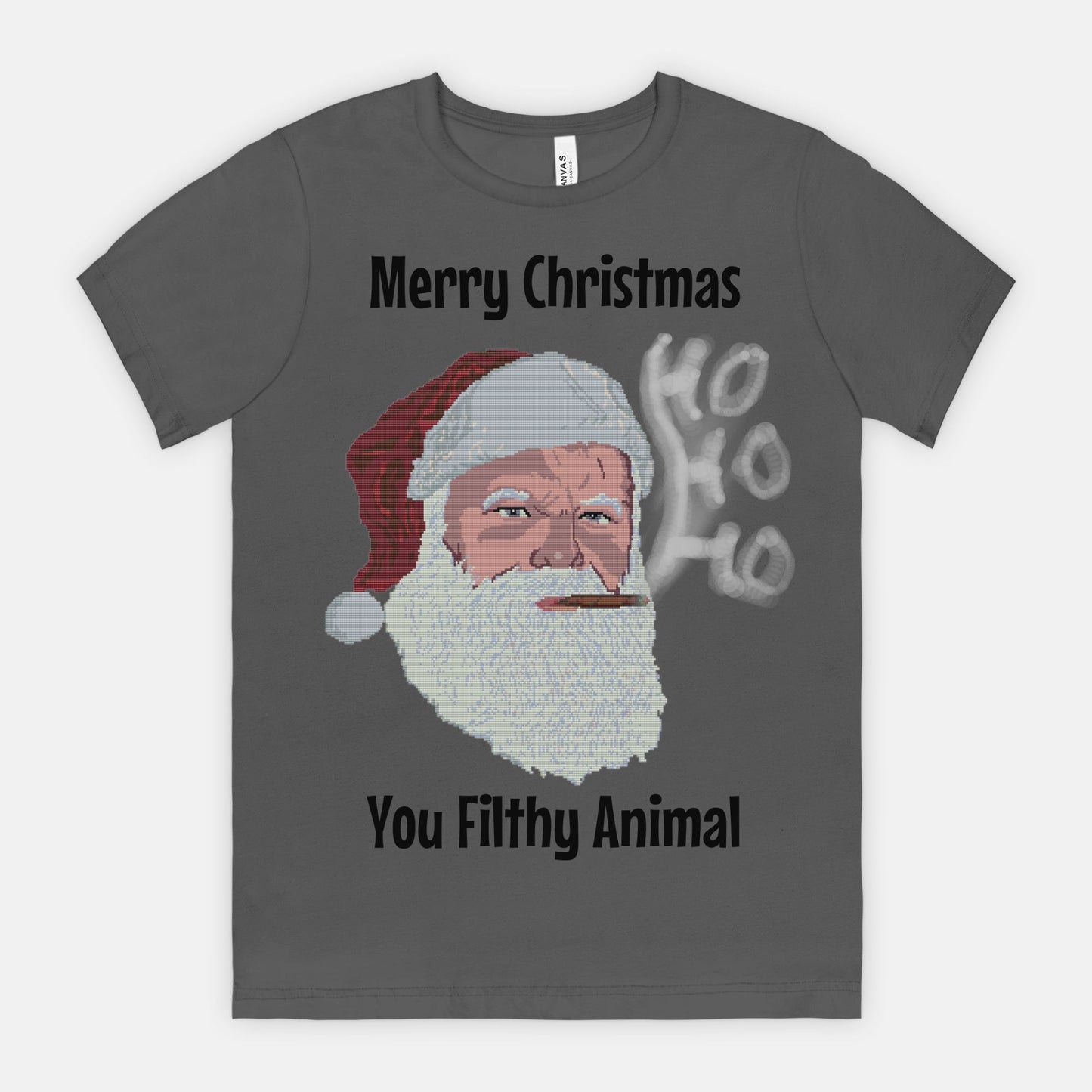 Santa Smoke Graphic Tee