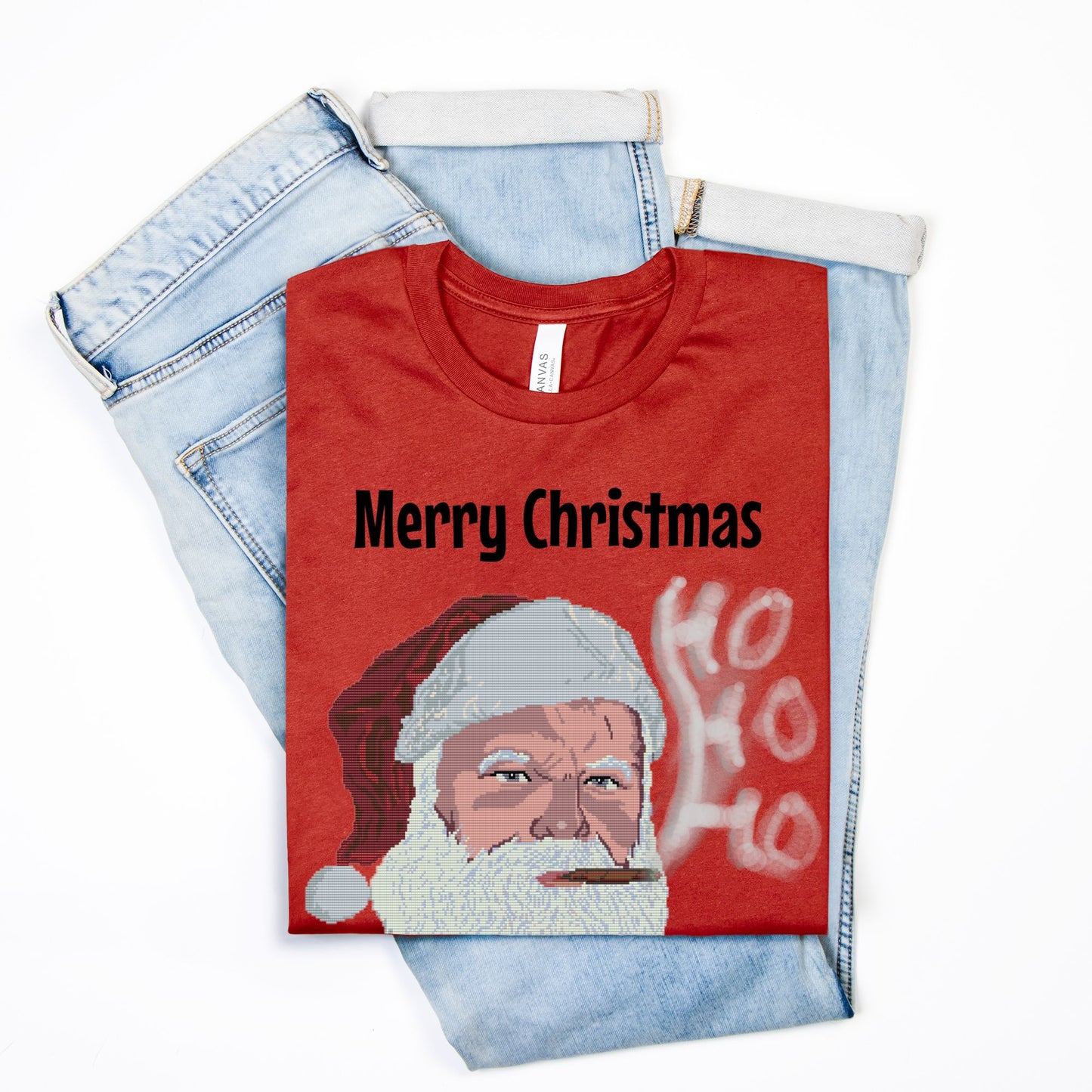 Santa Smoke Graphic Tee