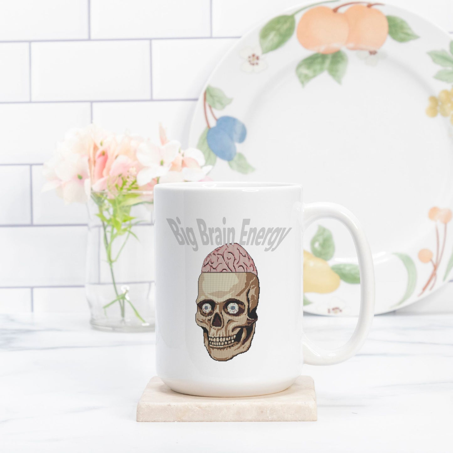 Big Brain Energy Mug 15 oz