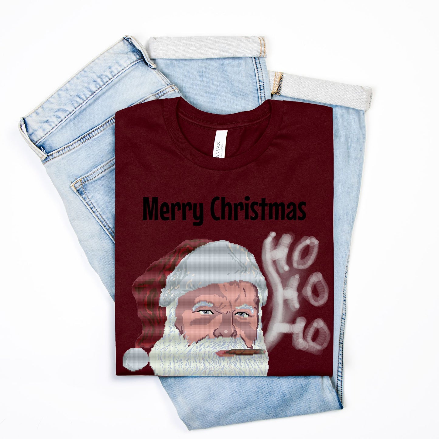 Santa Smoke Graphic Tee