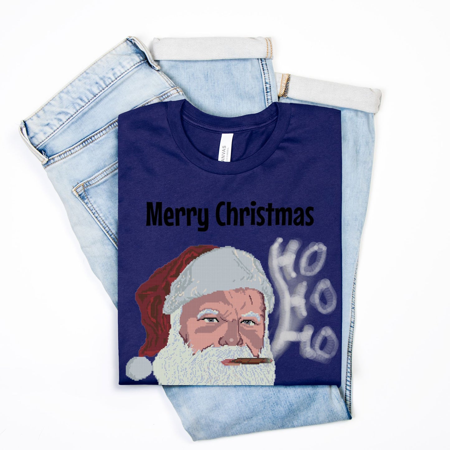 Santa Smoke Graphic Tee