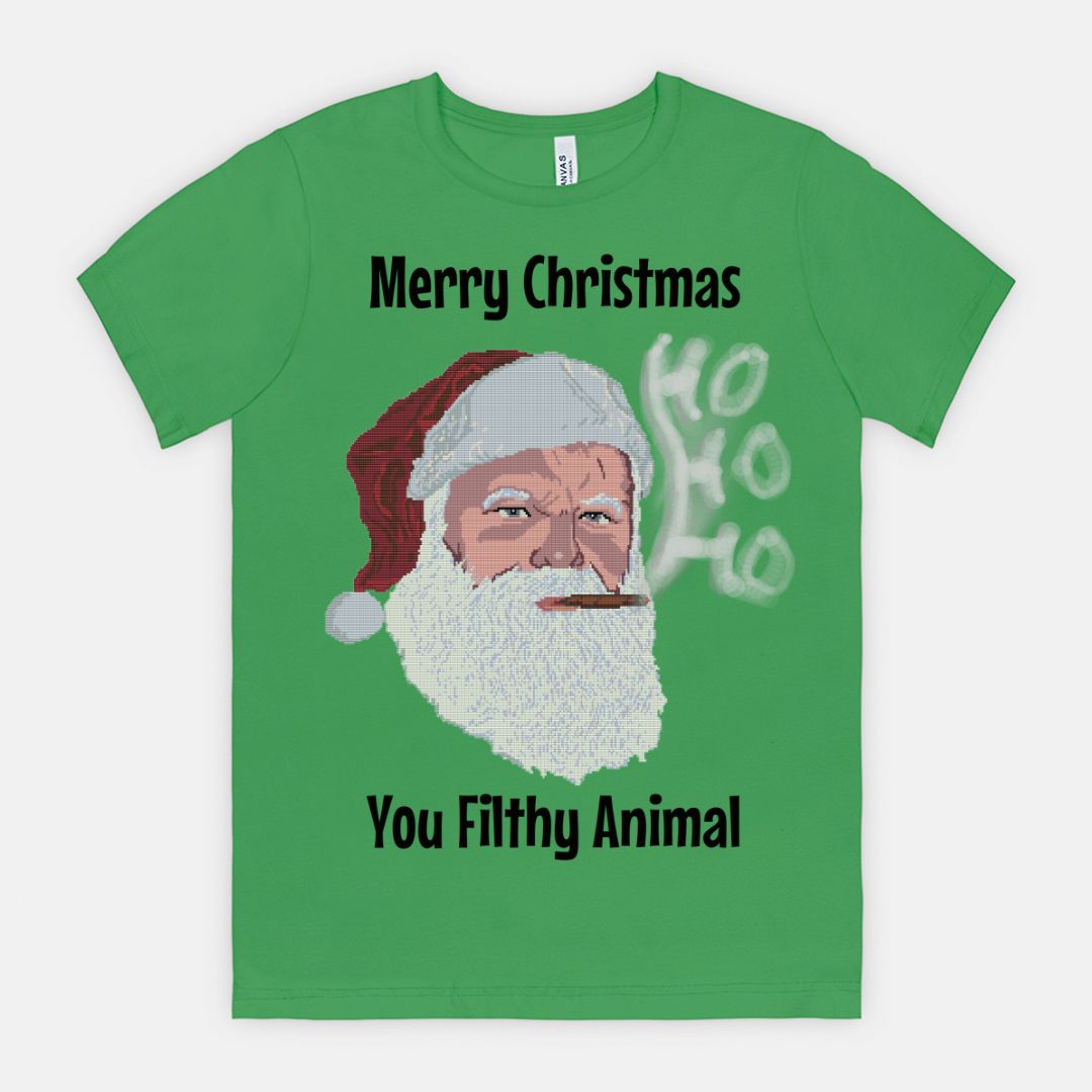 Santa Smoke Graphic Tee