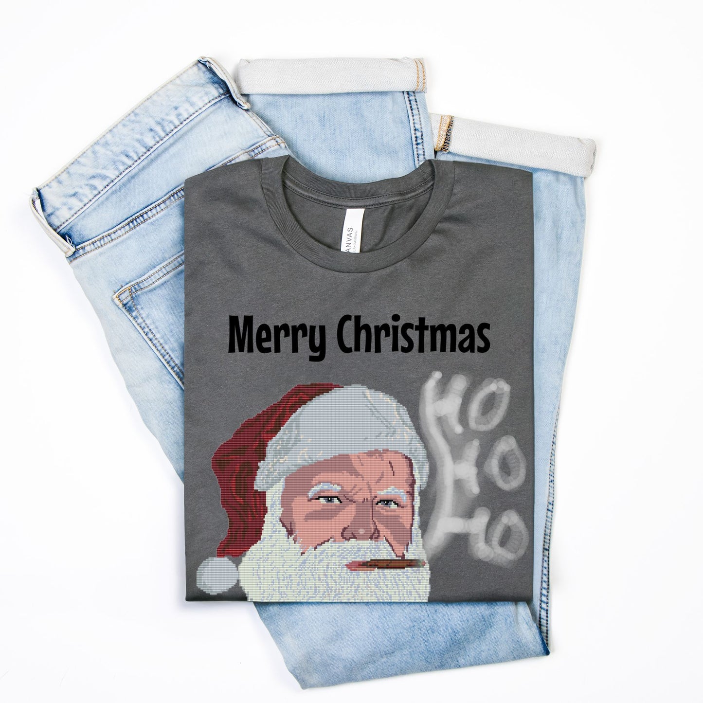Santa Smoke Graphic Tee