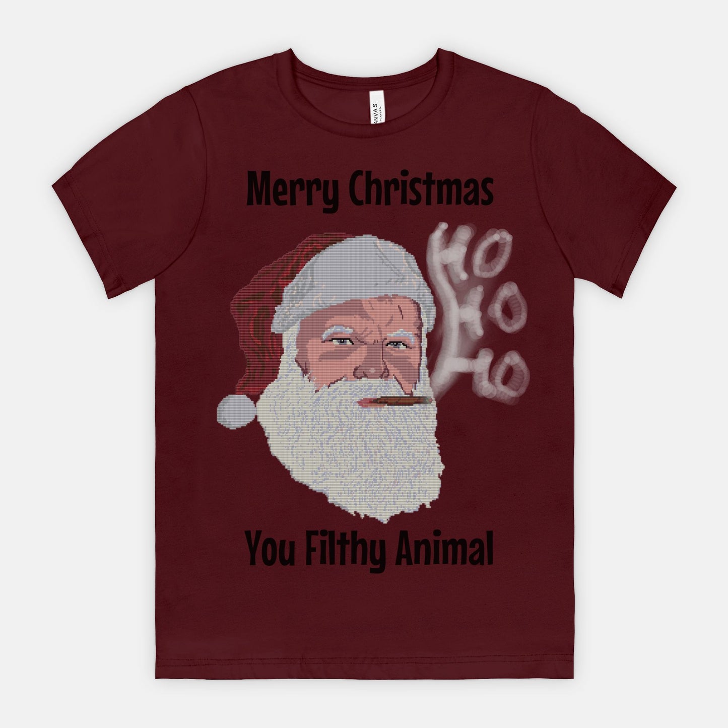 Santa Smoke Graphic Tee